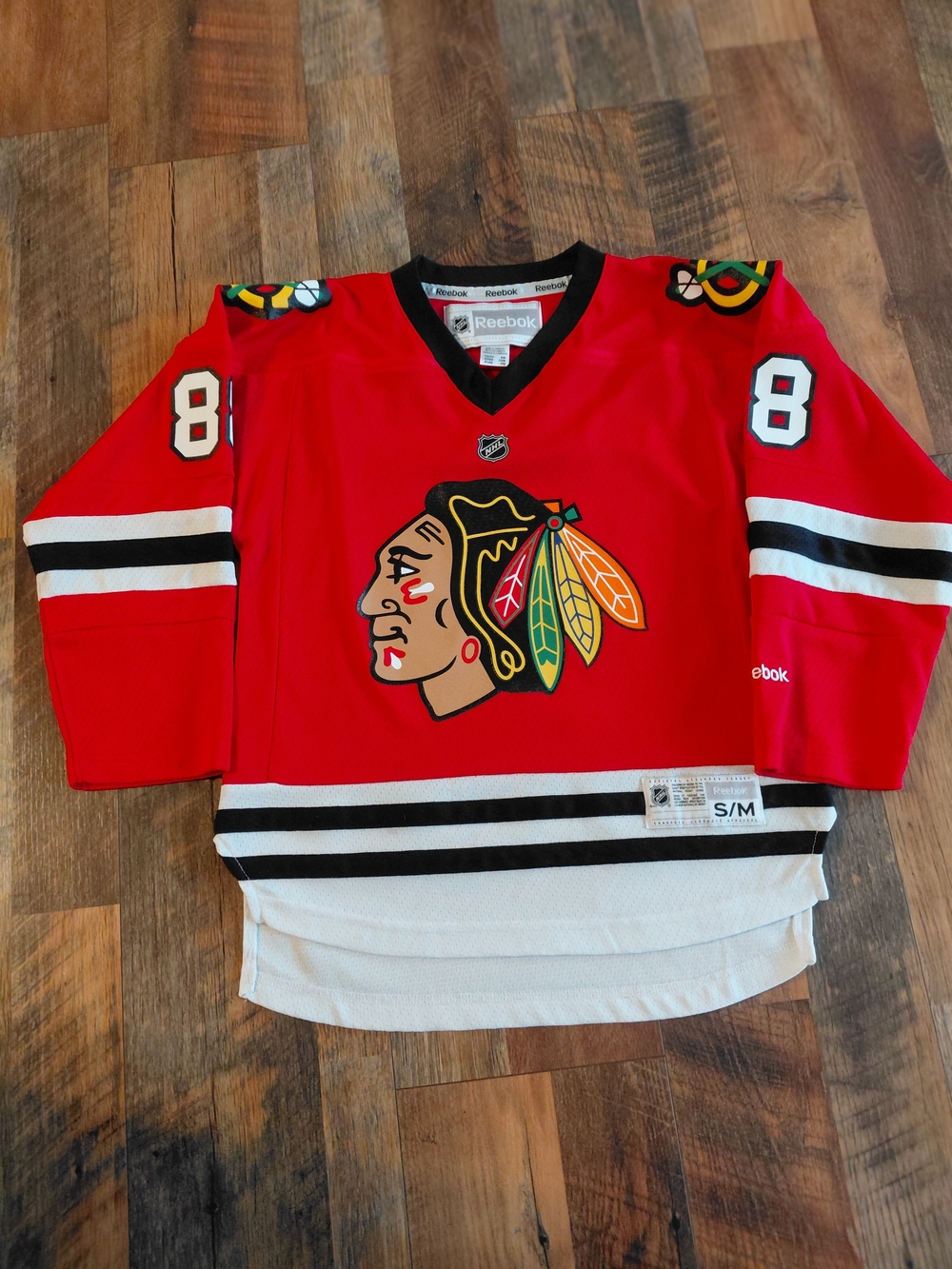 Reebok Chicago Blackhawks Red NHL Jersey #8